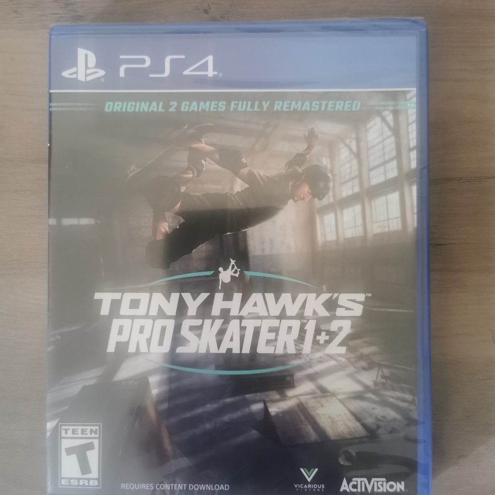 Tony Hawk's Pro Skater 1 + 2 For Playstation 4
